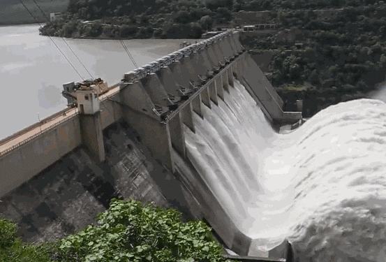 Dental Dam It! - Gif image of water over dam