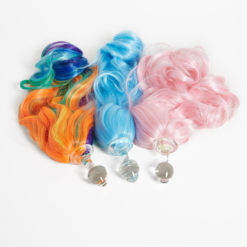Crystal Minx Faux  Pony Tail Anal Plug