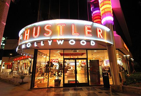 Hustler Hollywood, Sunset Blvd.