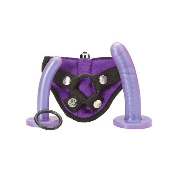 Tantus Bend Over Beginner Strap-on and Dildo set perfect for pegging