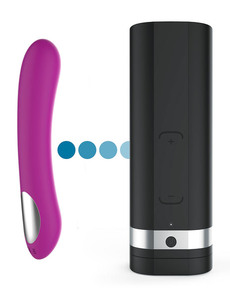 Kiiroo Onyx2 Masturbator and Pearl 2 G-Spot Massager Couples Set