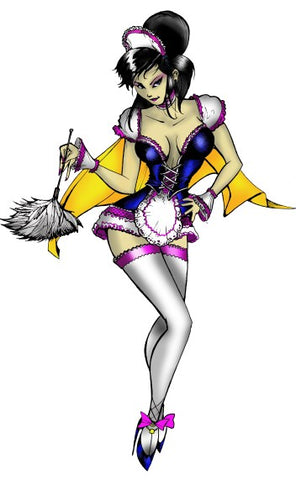 hustler maid lingerie