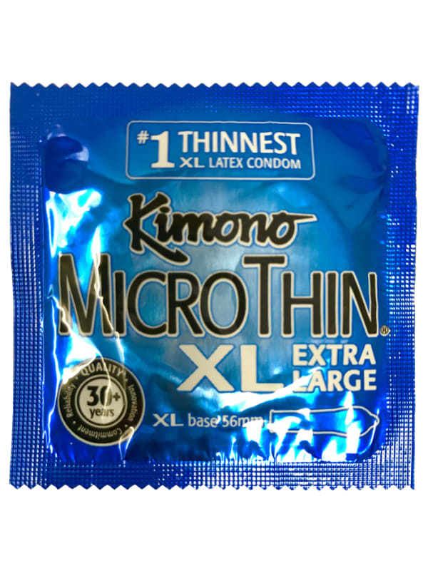 Kimono Micro Thin XL Condoms Good Vibrations