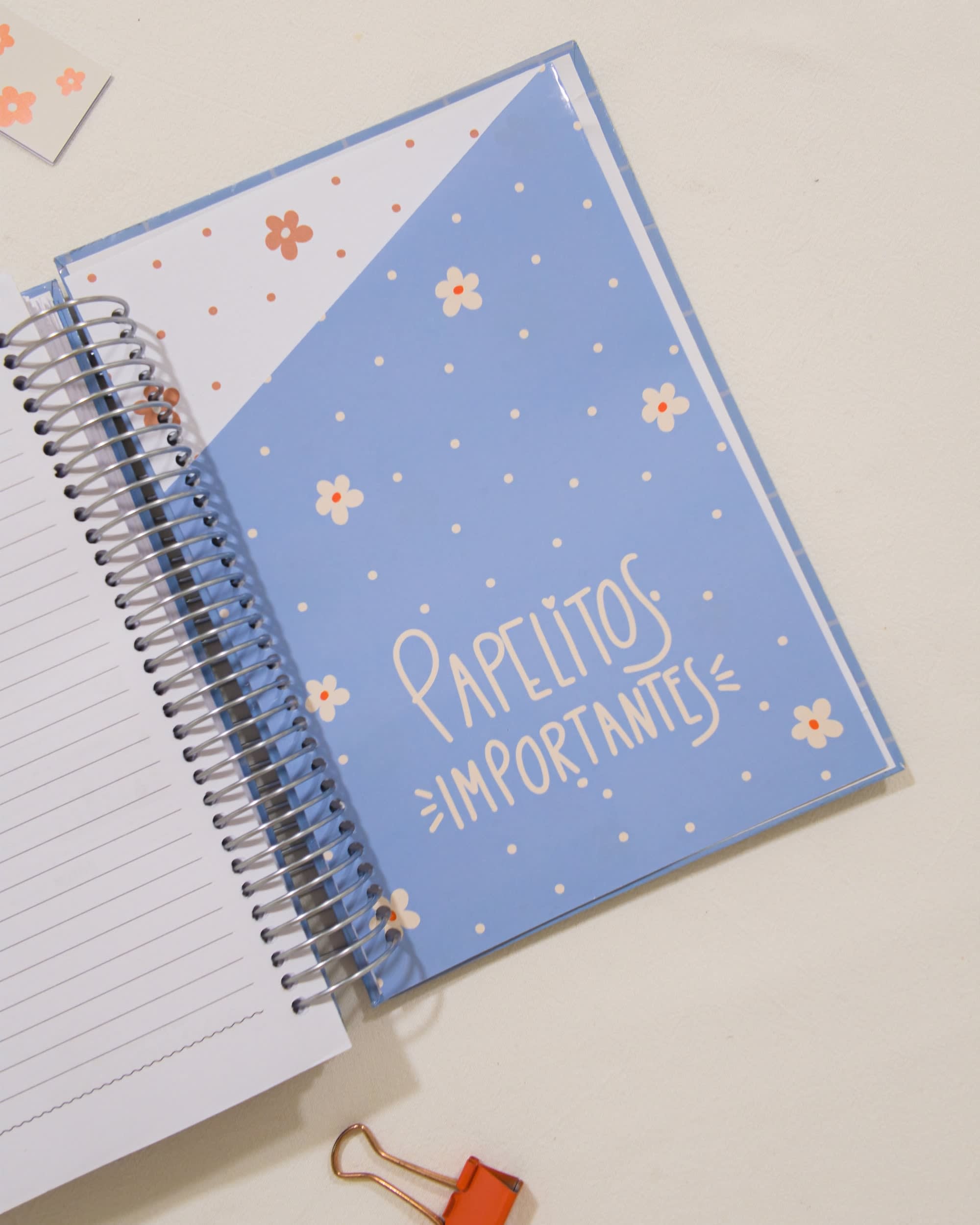 Bolsillo «papelitos importantes» de la agenda 2027 día a día Hasta que todo sea