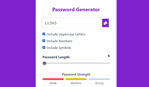 Password Generator