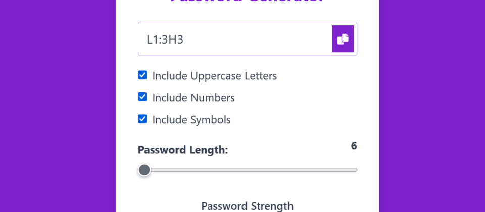 Password Generator