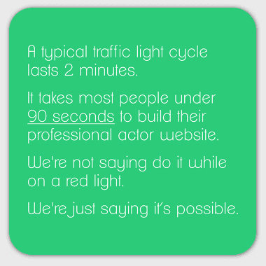 Web For Actors fun fact card 4