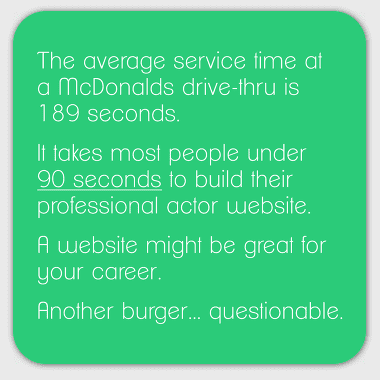 Web For Actors fun fact card 6