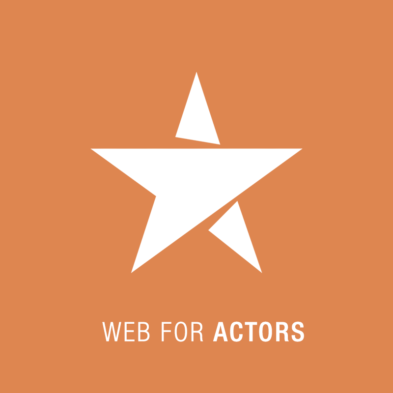 Collection of Web For Actors logos, colors, videos and...