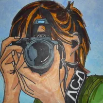 Art by Aga Czech: SELF-PORTRAIT