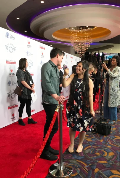 TinaQ's Celebrity Interviews