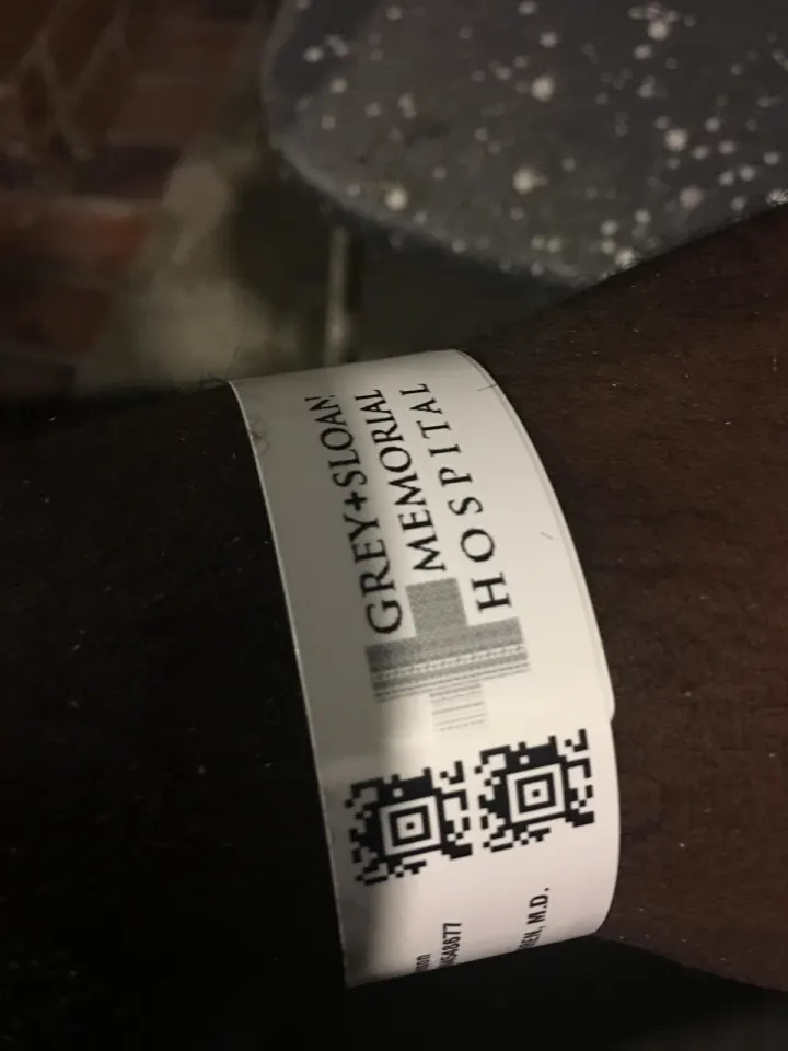 Greys anatomy hospital tag