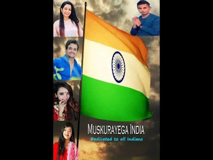 Muskurayega India | Feat. Sandesh Lamsal, Sarleen Kaur, Angel Gupta, Sofia Fatima, Aswin Subalal etc