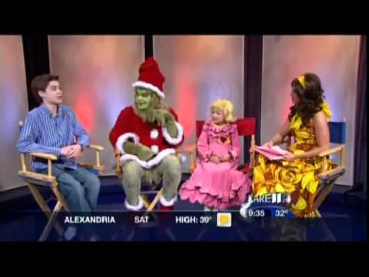  Natalie Tran, KARE 11 Grinch interview