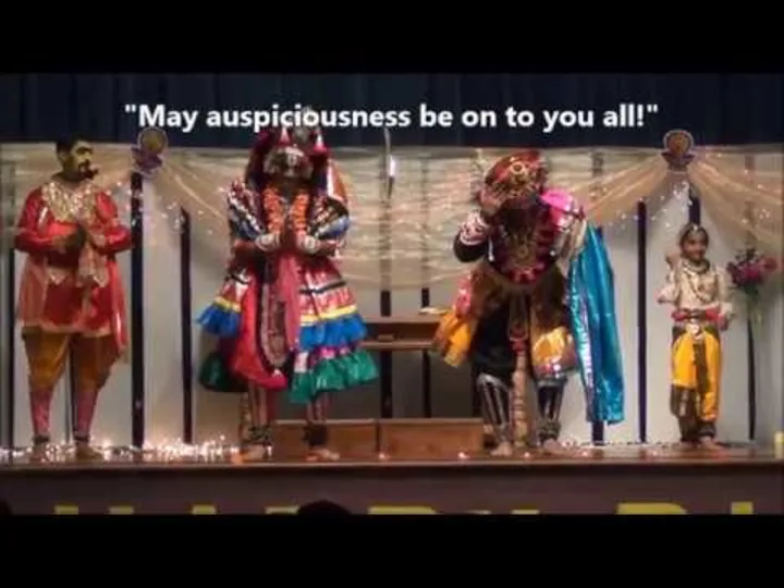  Yakshagana ancient Indian operatic theater in America. Powerful Air Spins by Hollywood Actors
