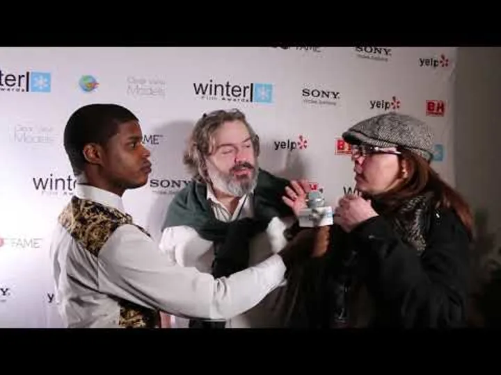  Shariff Sinclair Interviews producer Wolfgang G. Ritzberger at the 2018 WFA opening party