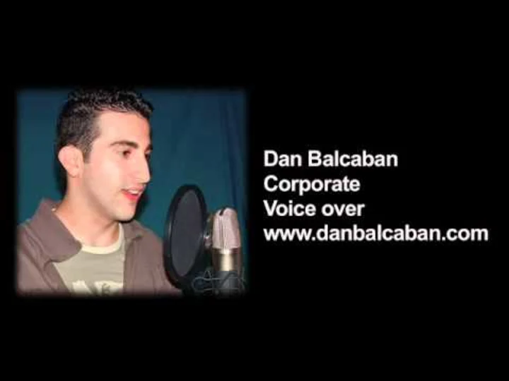  Corporate Voice reel Dan Balcaban