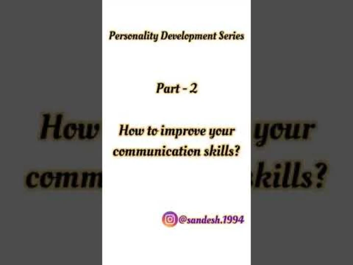 Personality Development Series | Pt. 2 | &ldquo;How to develop our communication skills?&rdquo; - Sandesh Lamsal