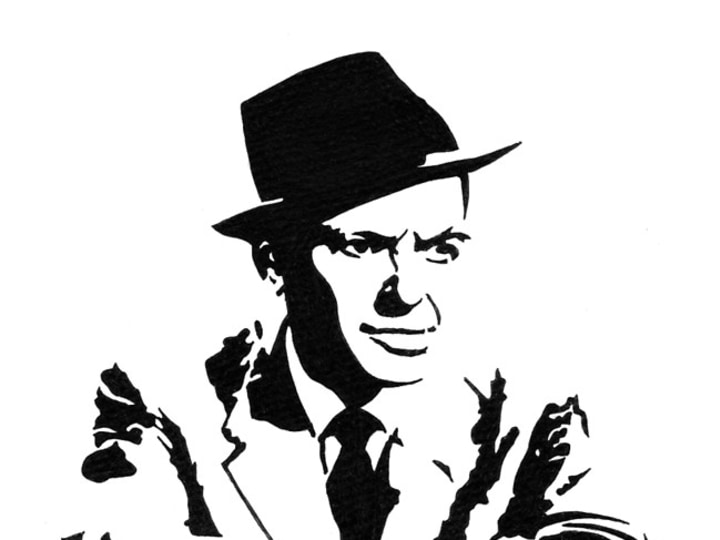 Frank Sinatra Drawing