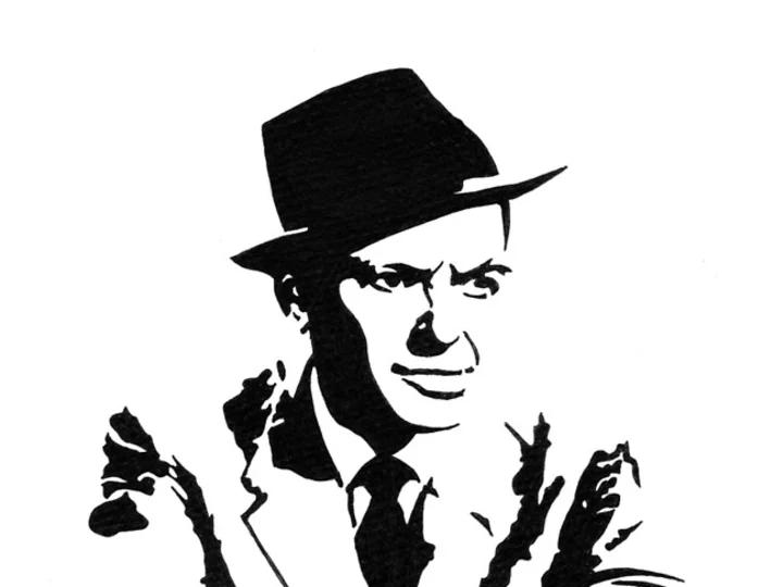 Frank Sinatra Drawing