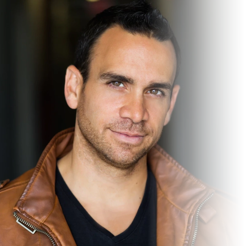 Jordan Charles - Leather Jacket Headshot