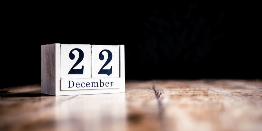 22 December