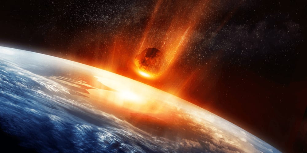 Asteroid nearing Earth