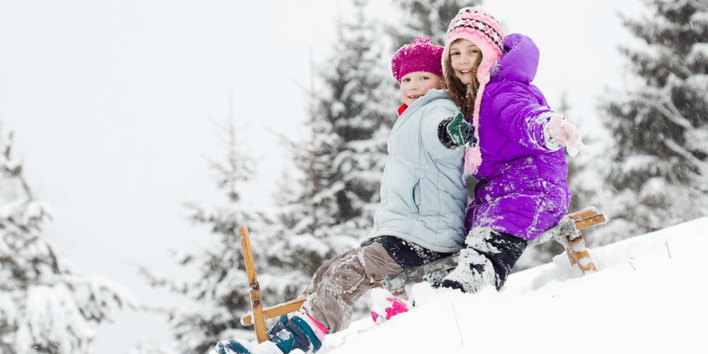 Go sledding down the hill.