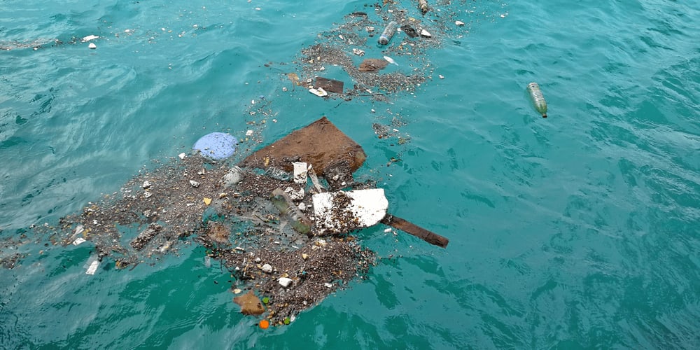 Garbage patches in the ocean