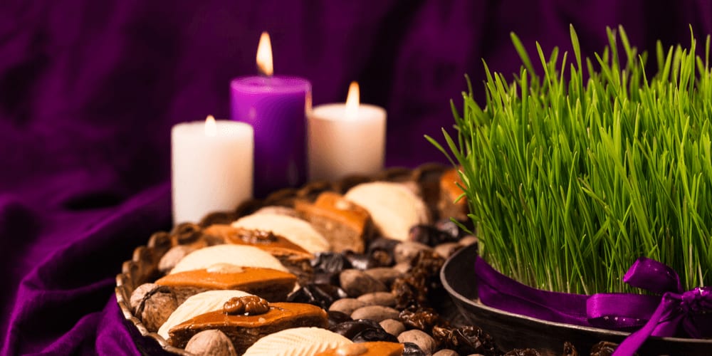 Nowruz starts on the March equinox