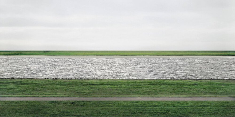 Rhein by Gursky