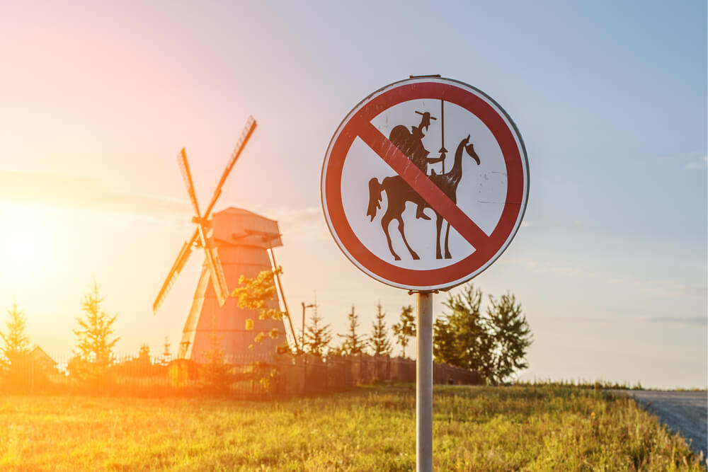 The world’s first modern novel was written by a Spaniard – Cervantes penned his Don Quixote as early as in 1605!