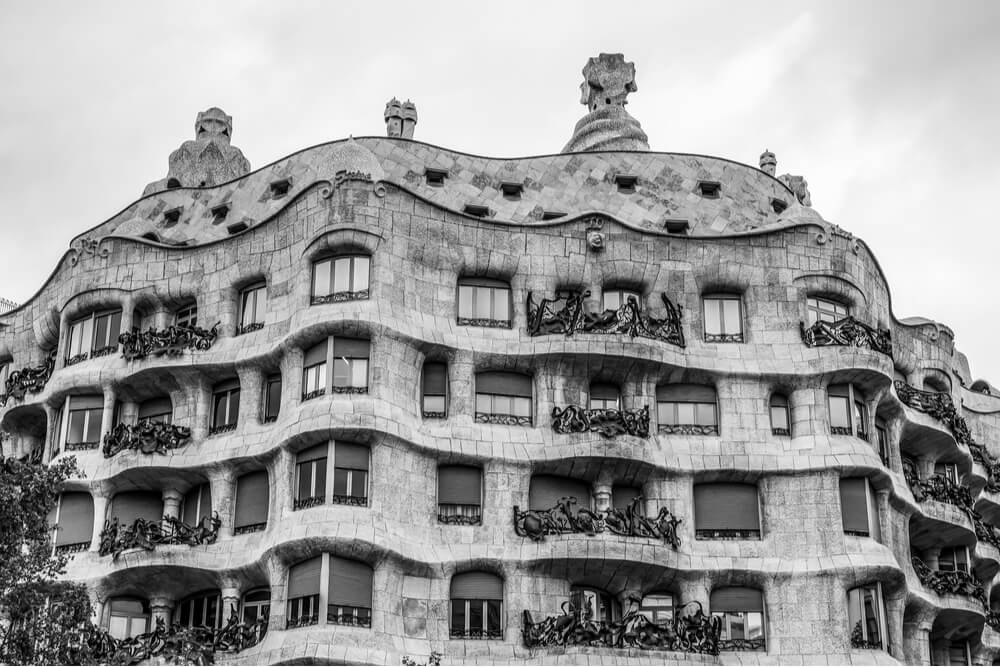 Street view of Casa Milà