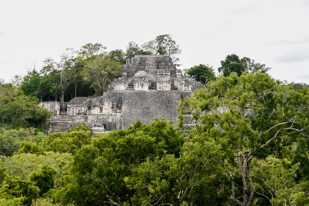 the Great Pyramid in Calakmul most likely is a royal resting place