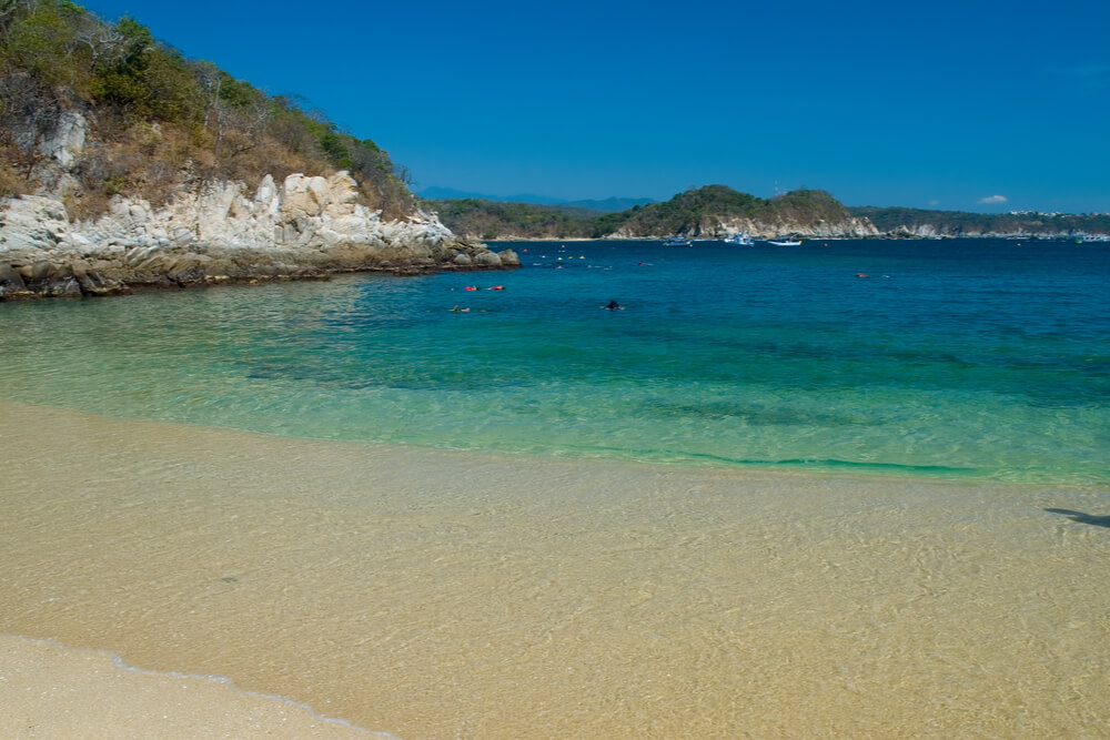 Huatulco is famous for its outstanding beaches