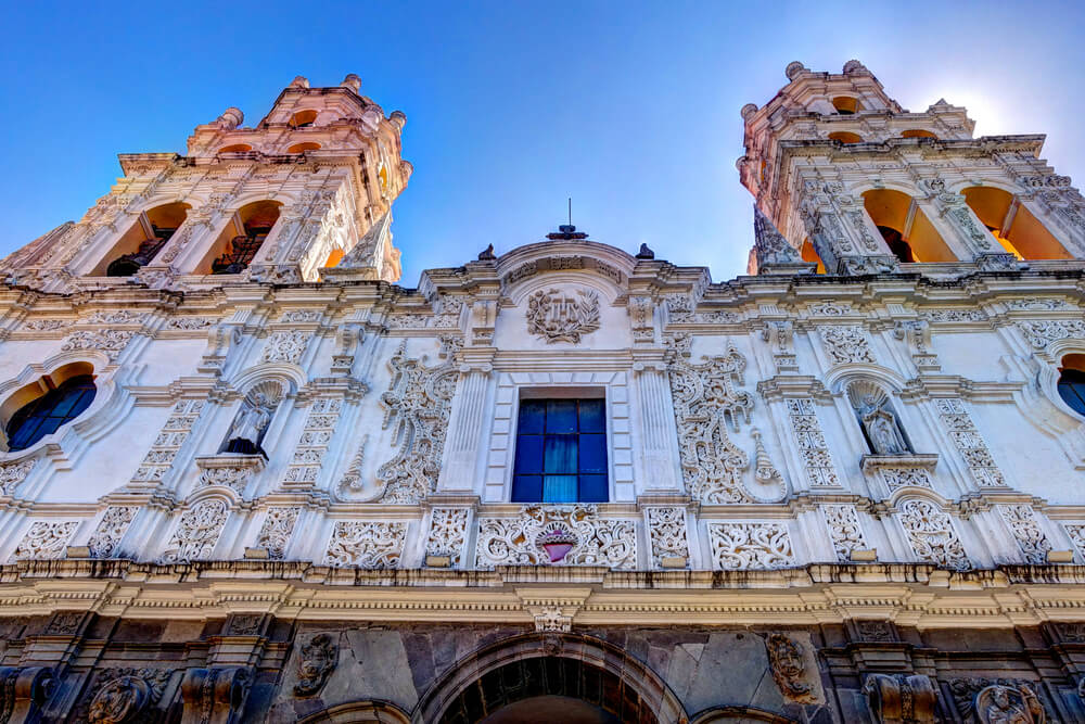 Beautiful architecture of Puebla, Mexico