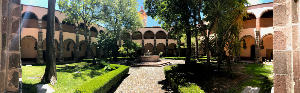 a botanic garden in San Miguel de Allende, Mexico