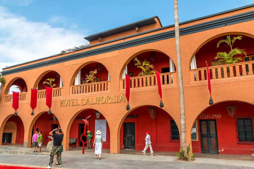 Allegedly THE Hotel California is located in Todos Santos, Mexico