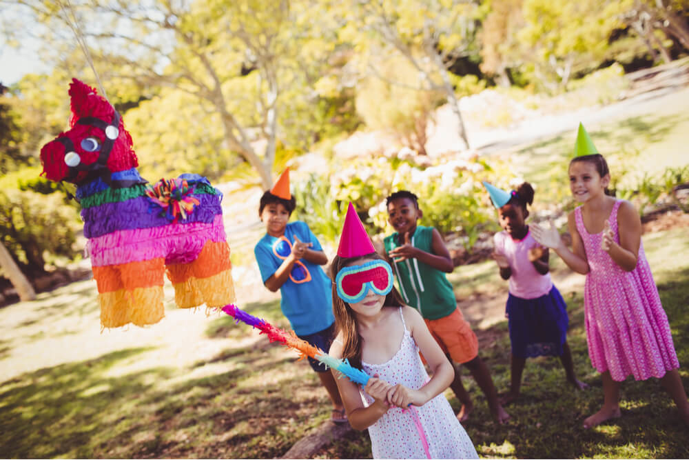 Piñata is one of the best-known traditions of a Spanish birthday