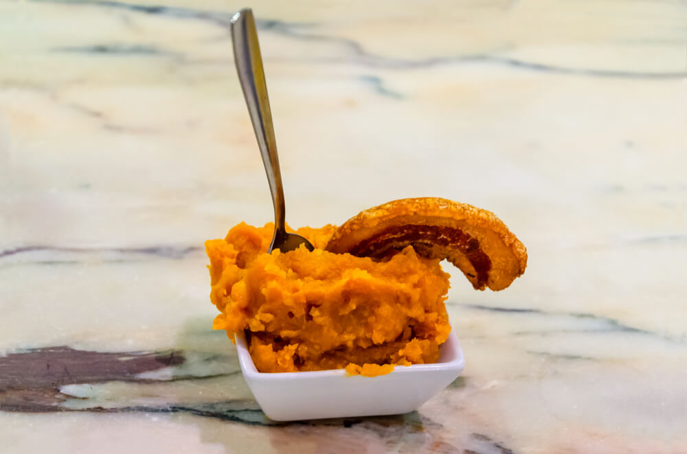 Patatas revolconas are Spanish paprika mashed potatoes