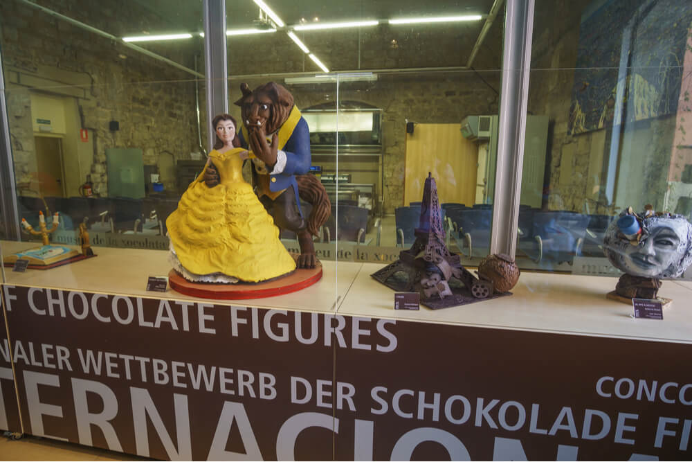 Museu de la Xocolata or Chocolate Museum located in the Born district in Barcelona