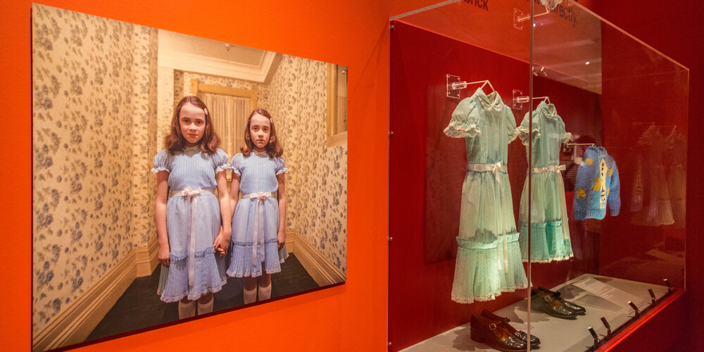 Original costume props from the adaptation of The Shining, based on a novel by Stephen King, starring Jack Nicholson and directed by Stanley Kubrick