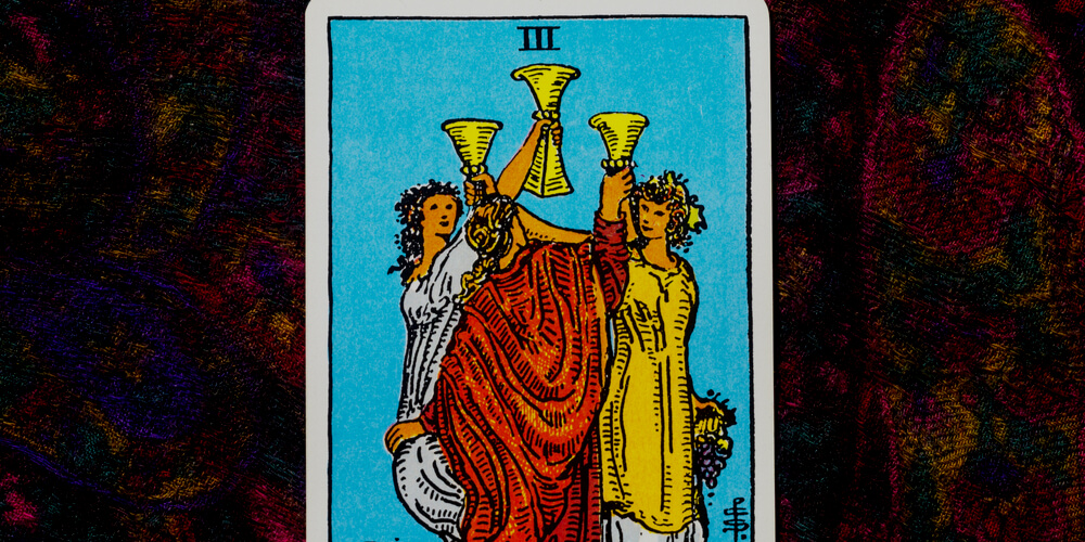 Three of cups