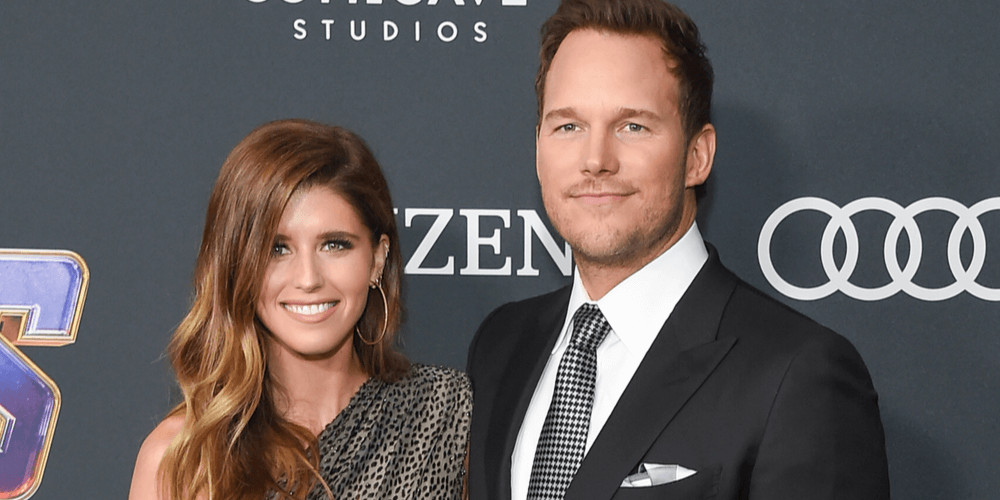 Arnold Schwarzenegger's daughter Katherine Schwarzenegger and Chris Pratt at the "Avengers: End Game" Los Angeles Premiere on April 22, 2019