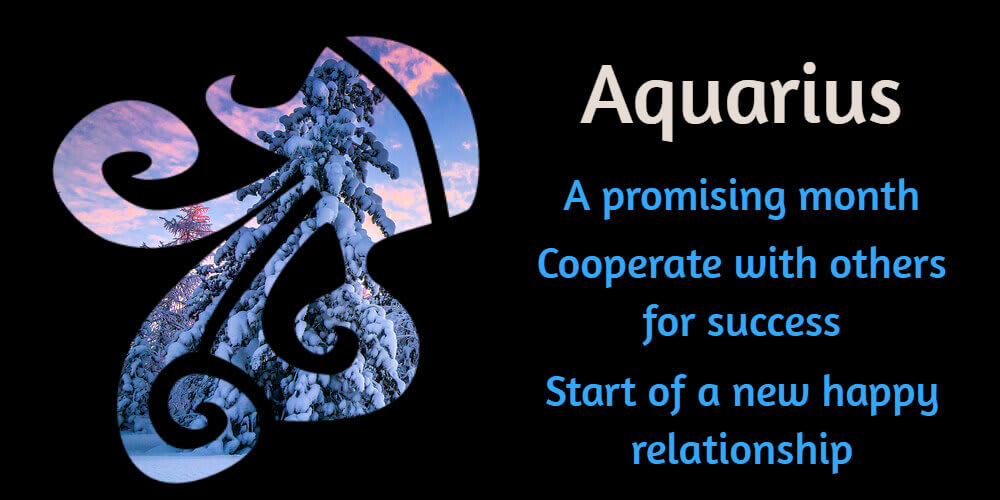 Aquarius in February