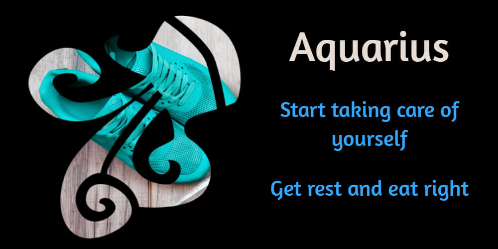 Health horoscope for Aquarius