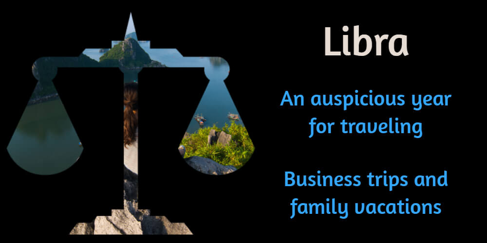 Travel horoscope for Libra