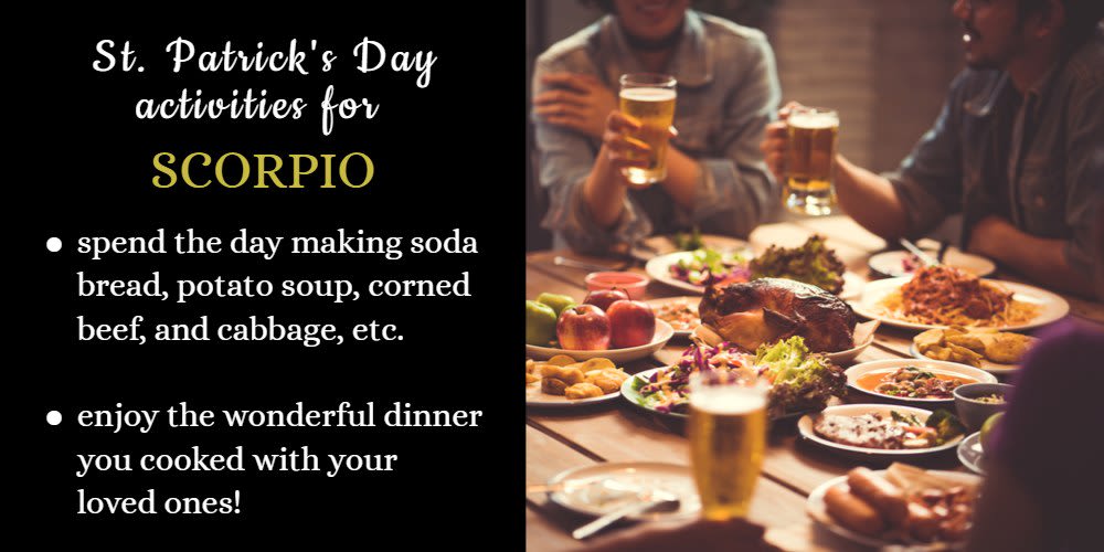 How To Celebrate St. Patrick's Day: Ideas for Scorpio