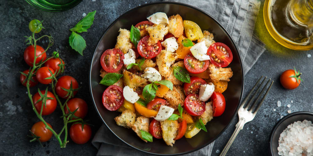 World Cuisine Recipes: Panzanella Salad
