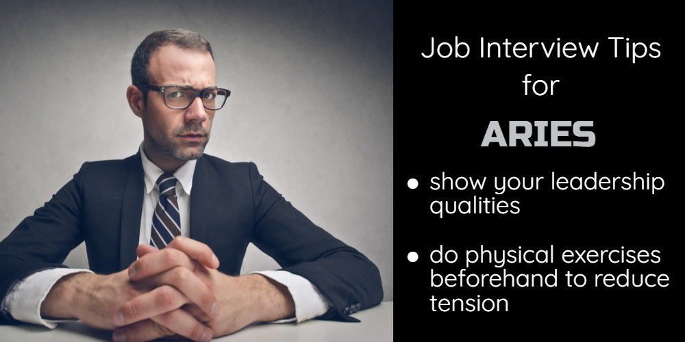 Job Interview Tips for Aries